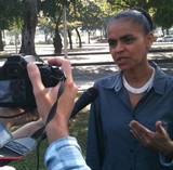 Para Marina Silva, criança precisa ser protegida de bombardeio do ter